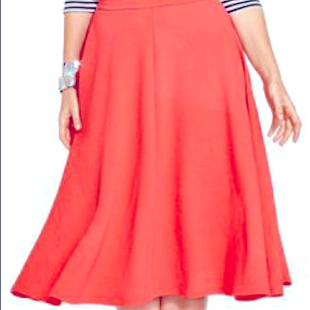 Jessica Simpson Plus Mirabel A-line Midi Skirt